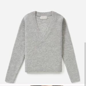 Everlane Teddy V-Neck Sweater